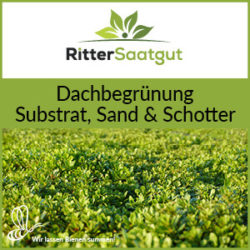 Dachbegrünung für Substrat, Sand & Schotter